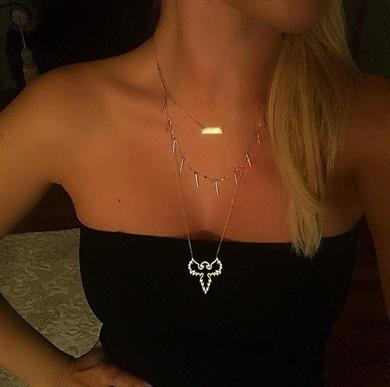 TRIPLE ANGEL OF RAPHAEL NECKLACE 