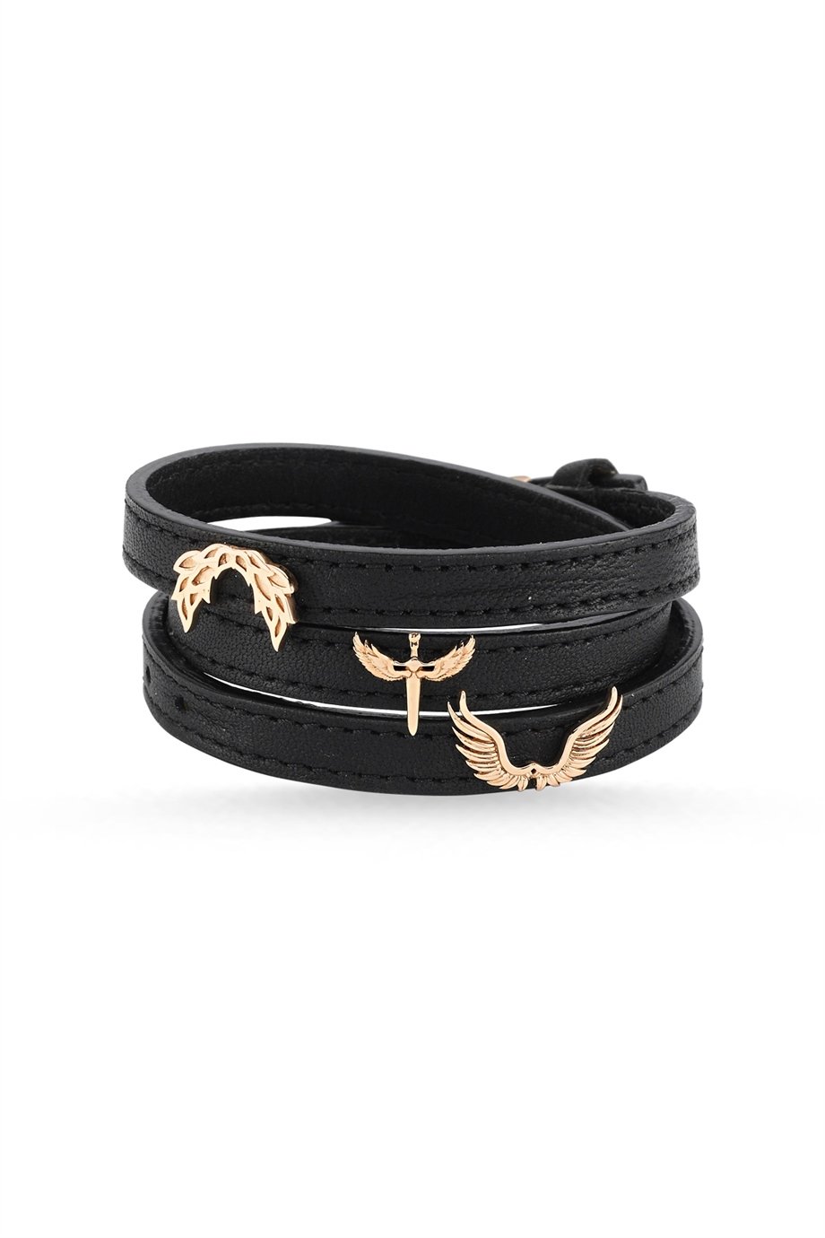 3LÜ MELEK DERİ BİLEKLİK