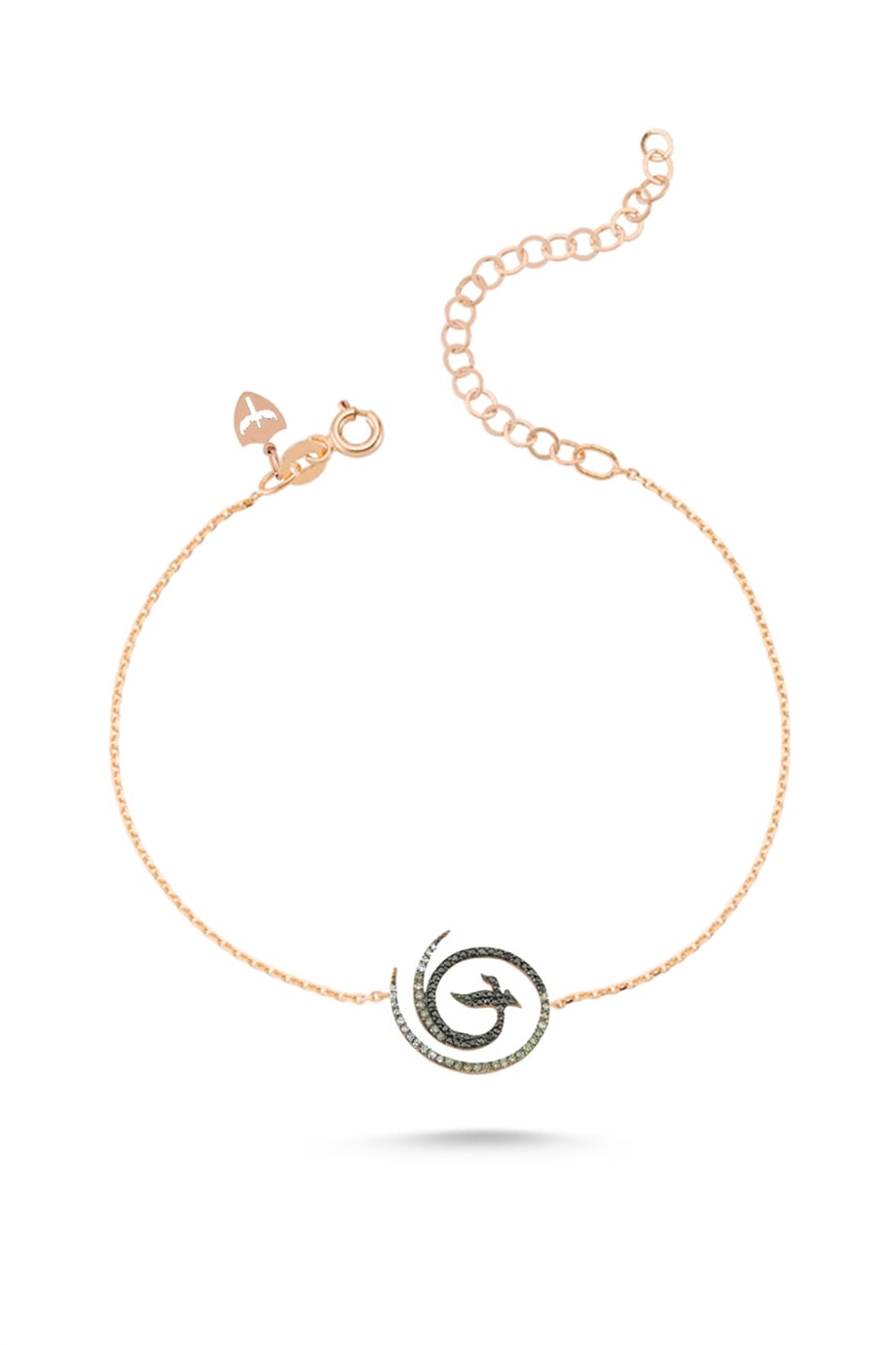 PHOENIX DEGRADE DIAMOND CHAIN BRACELET