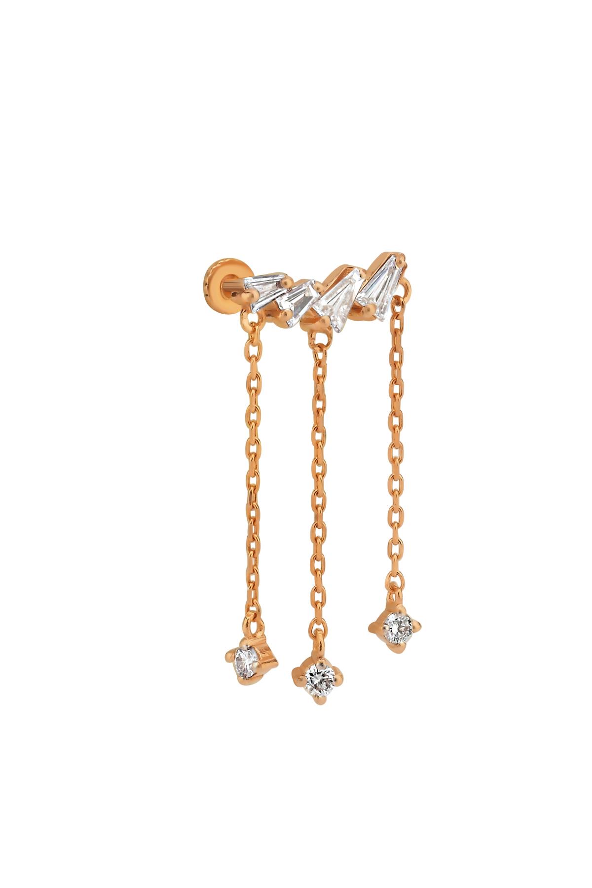 Bagetli Sallantılı Piercing