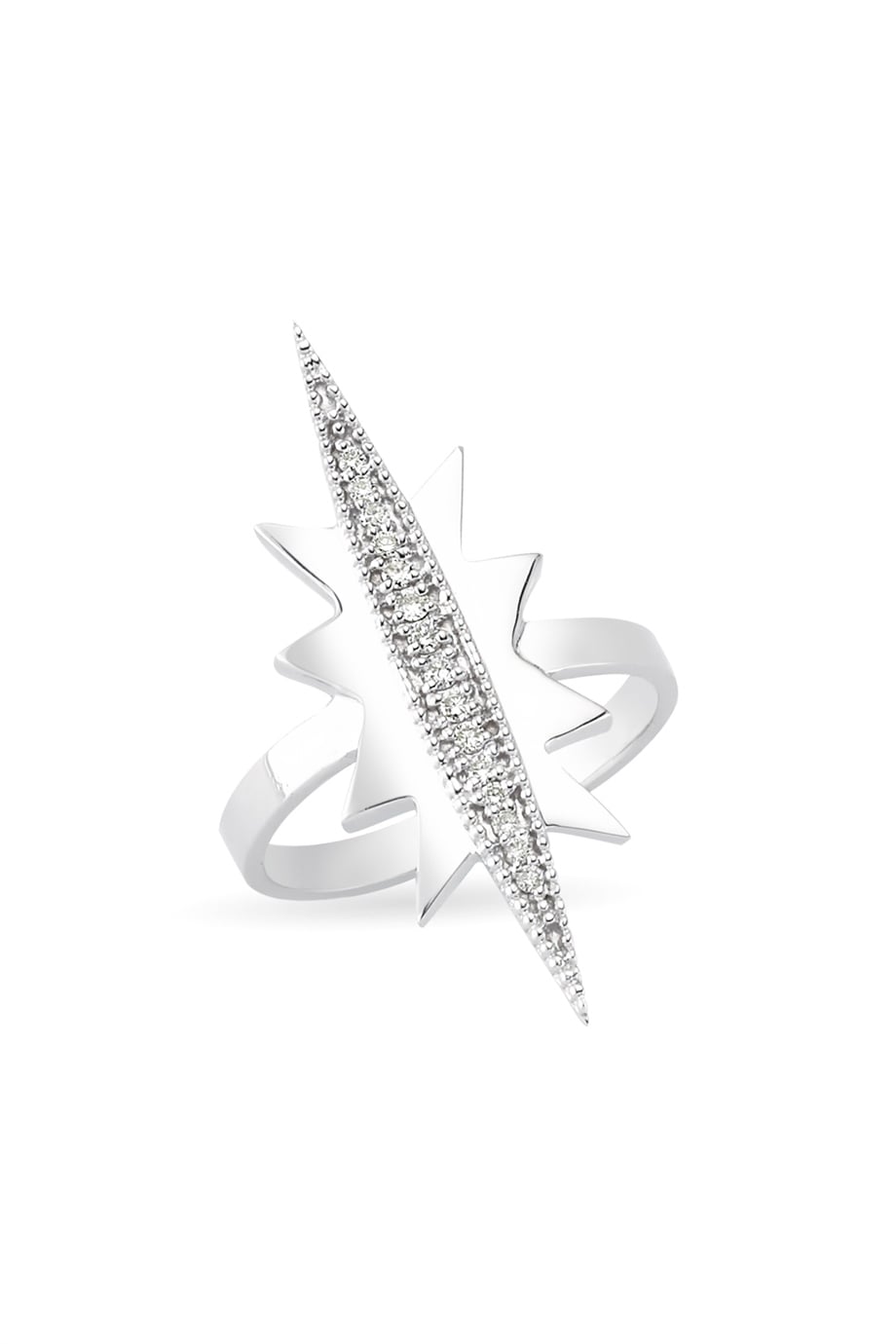 GOLD WHITE DIAMOND RING