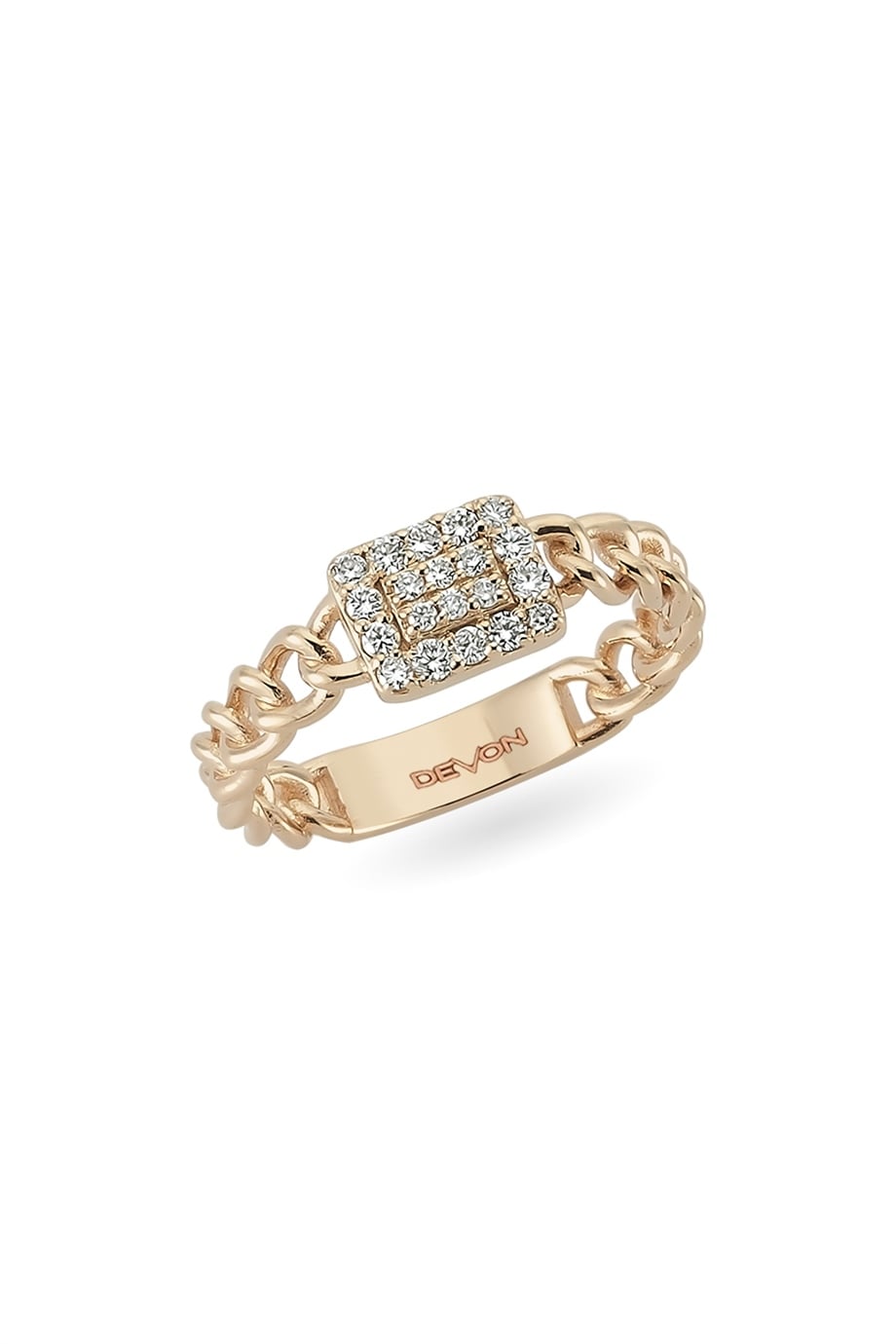 BAGUETTE WHITE DIAMOND RING