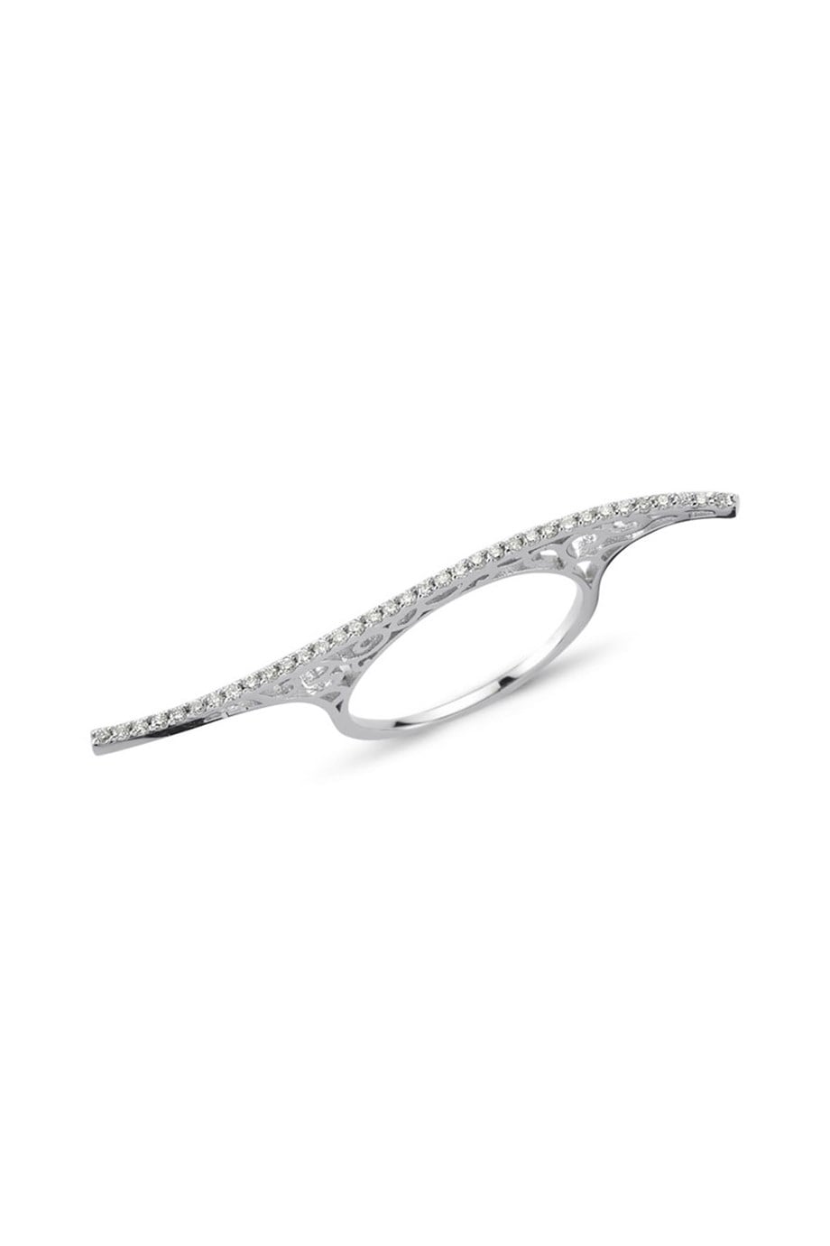 BONE WHITE DIAMOND RING
