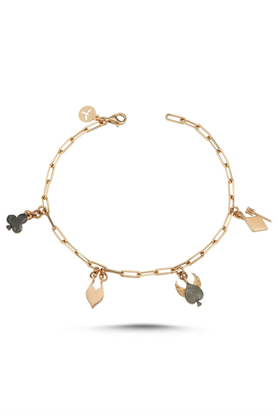 MULTIPLE PLAYING CARD BRACELET