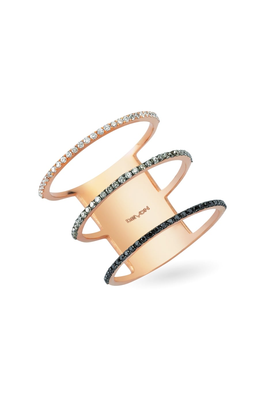 TRIPLE DEGRADE DIAMOND RING