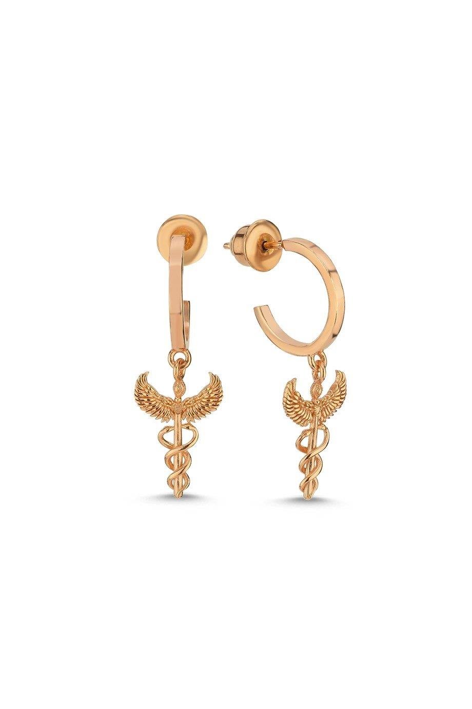 İSRAFİL MELEĞİ HALKA KÜPE TEK KULAK