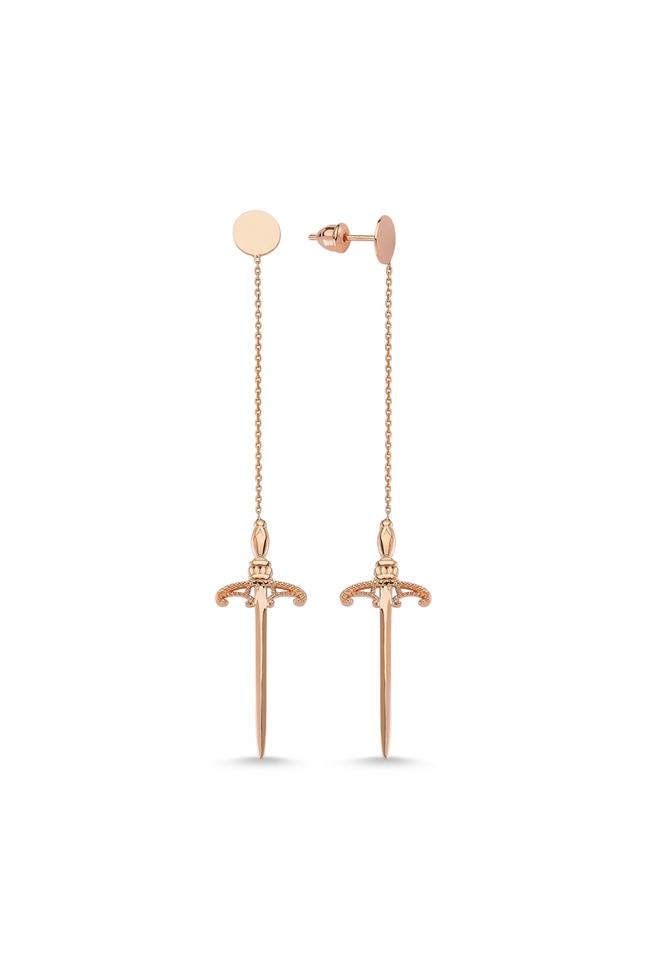 SWORD GOLD EARRING