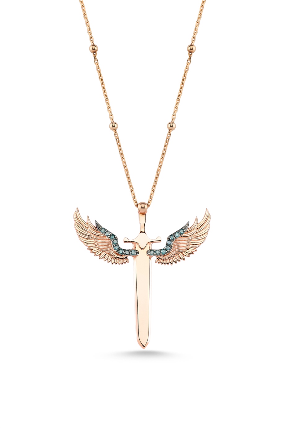 MAVİ TAŞLI MİKAİL MELEĞİ JUMBO BOY