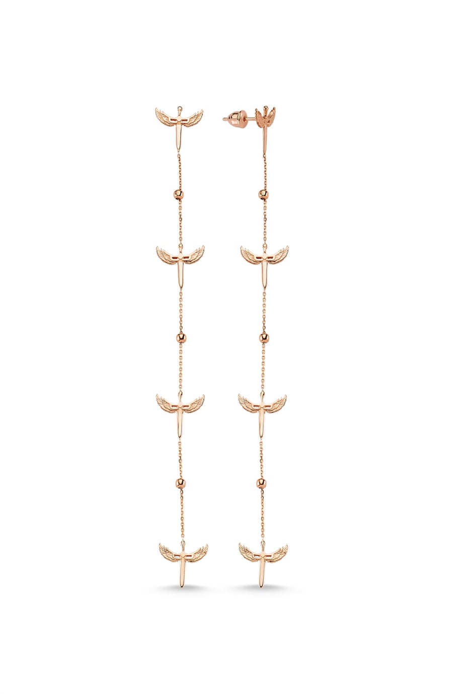 QUARTET ANGEL OF MICHAEL PENDANT EARRING