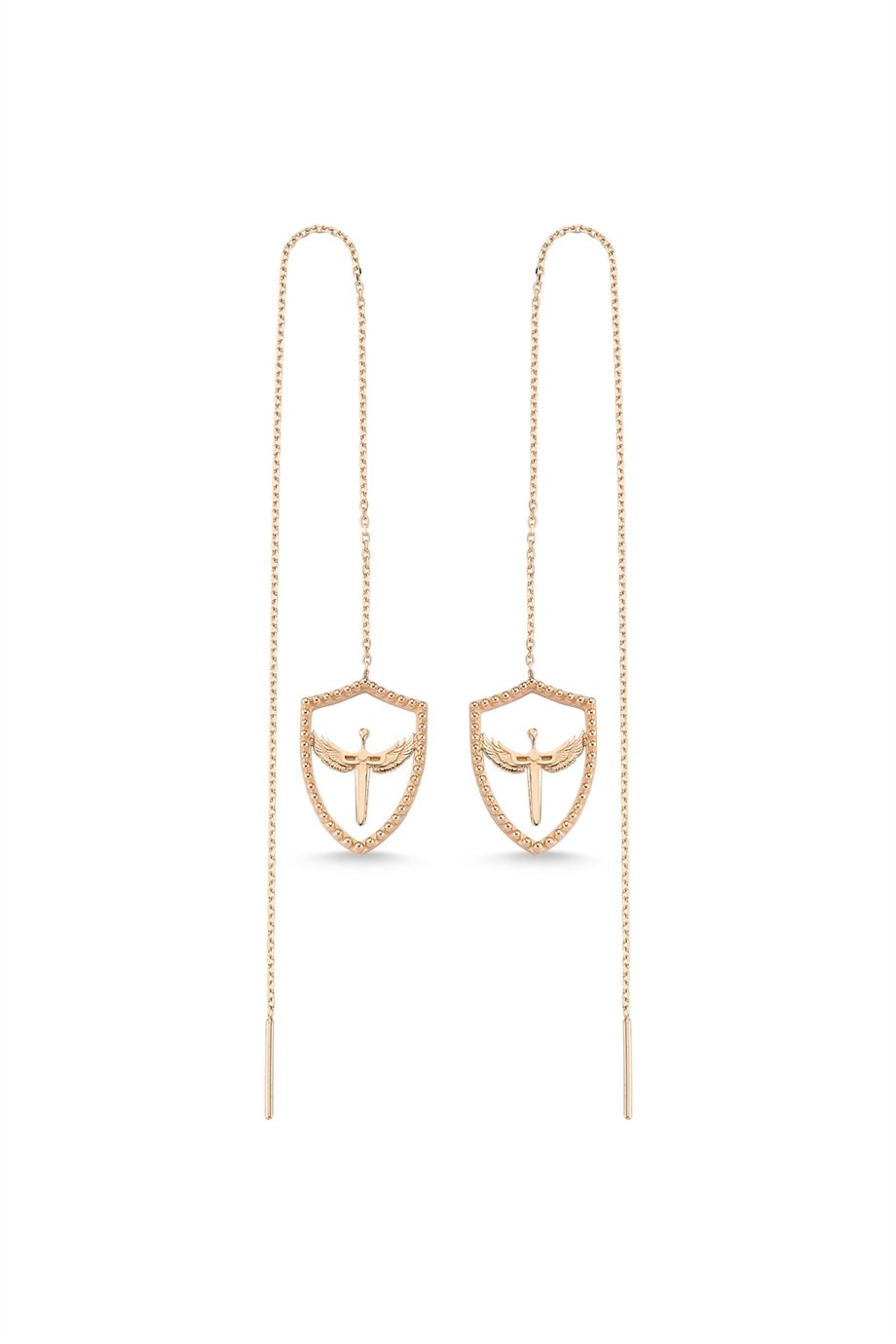 ANGEL OF MICHAEL SWORD PENDANT EARRING