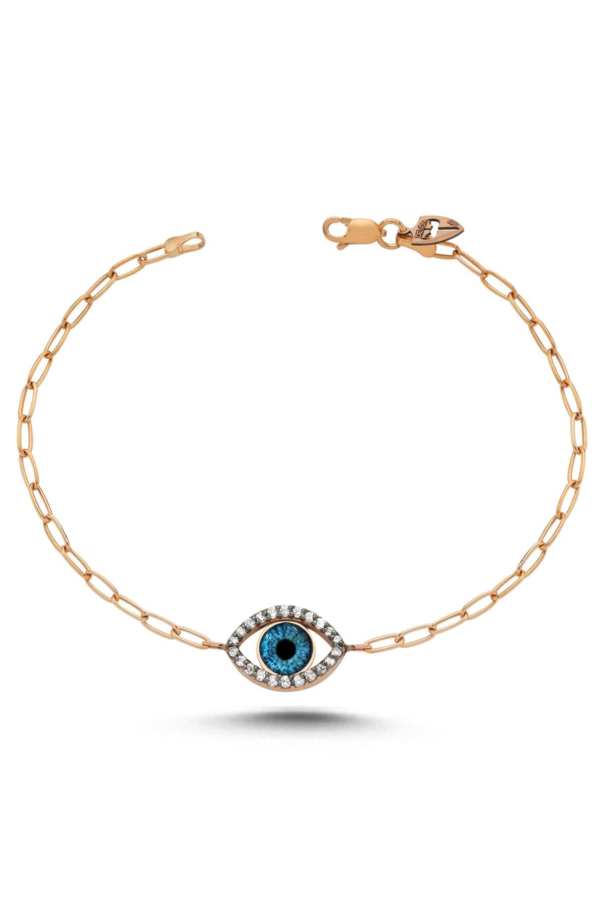 Pırlantalı Göz Bileklik 