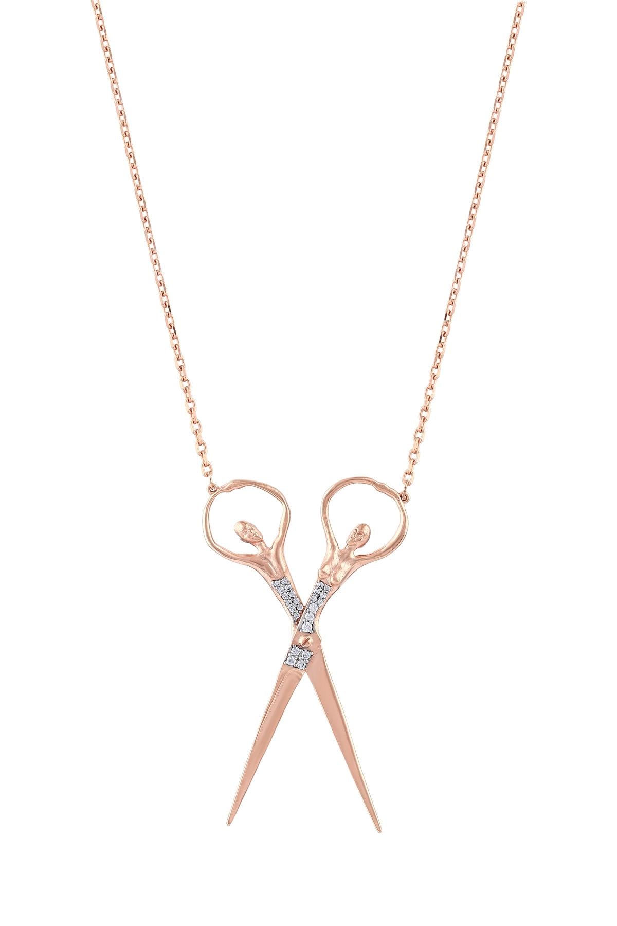 PIRLANTALI SCISSORS KOLYE