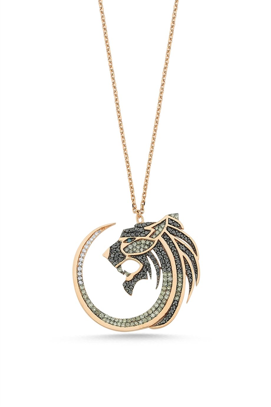DIAMOND LEO NECKLACE