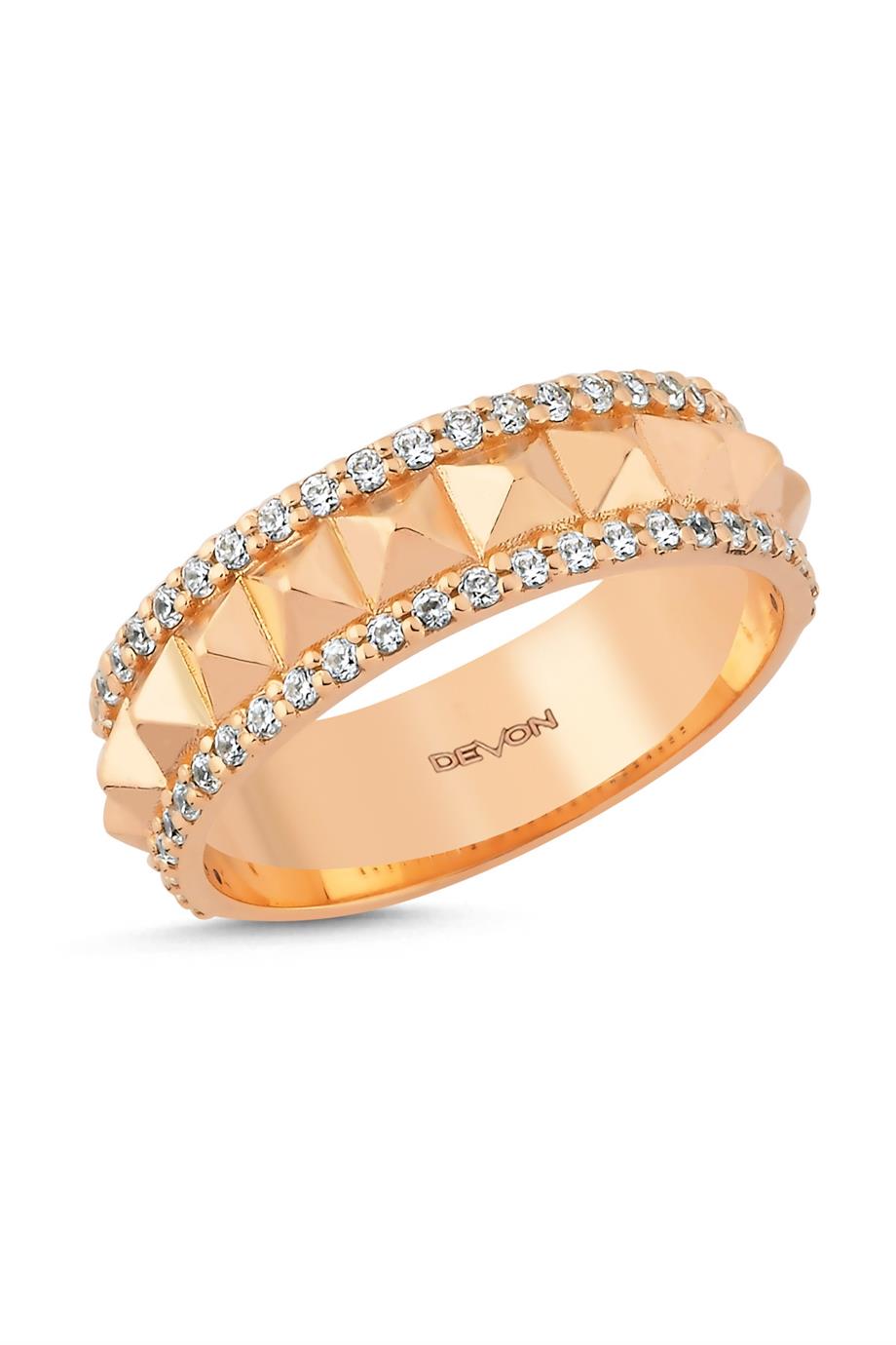 TAŞLI PRİZMA YÜZÜK