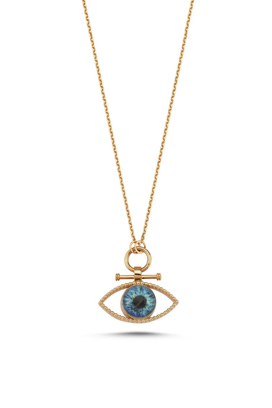 MINI EYE NECKLACE NON STONY