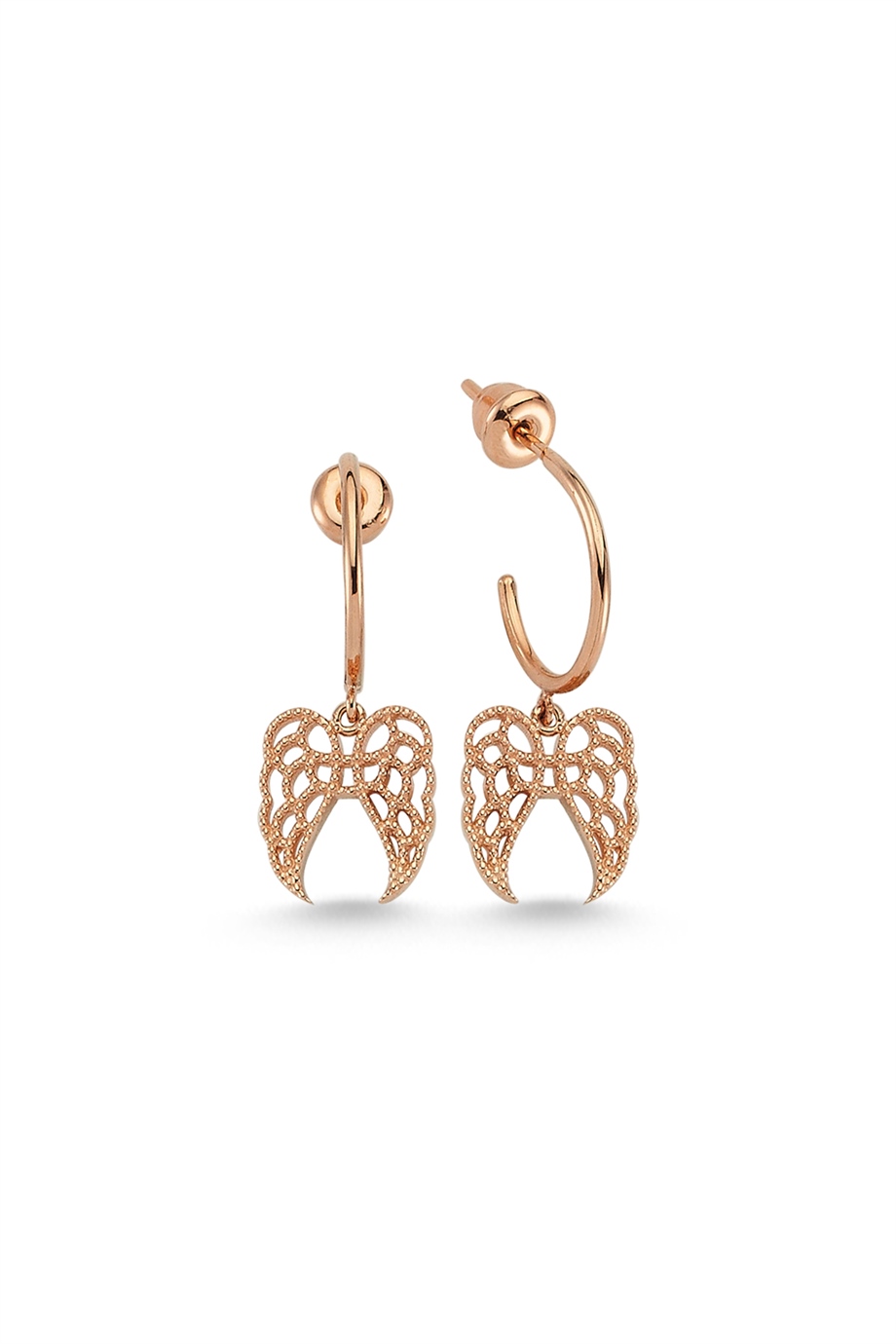 ANGEL OF URIEL MINI HOOP EARRING