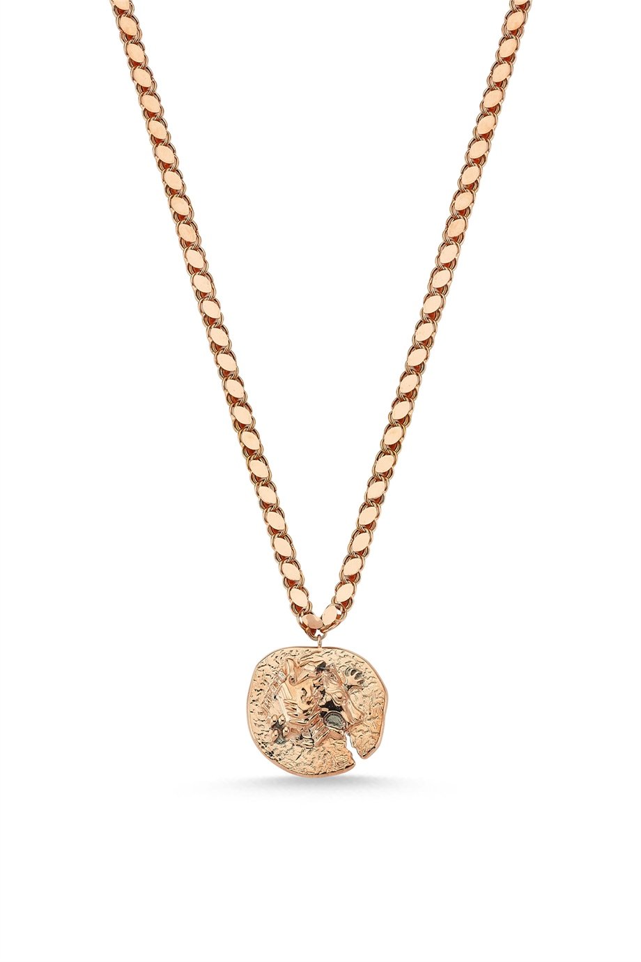 VINTAGE CHAIN FIRST MONEY  NECKLACE