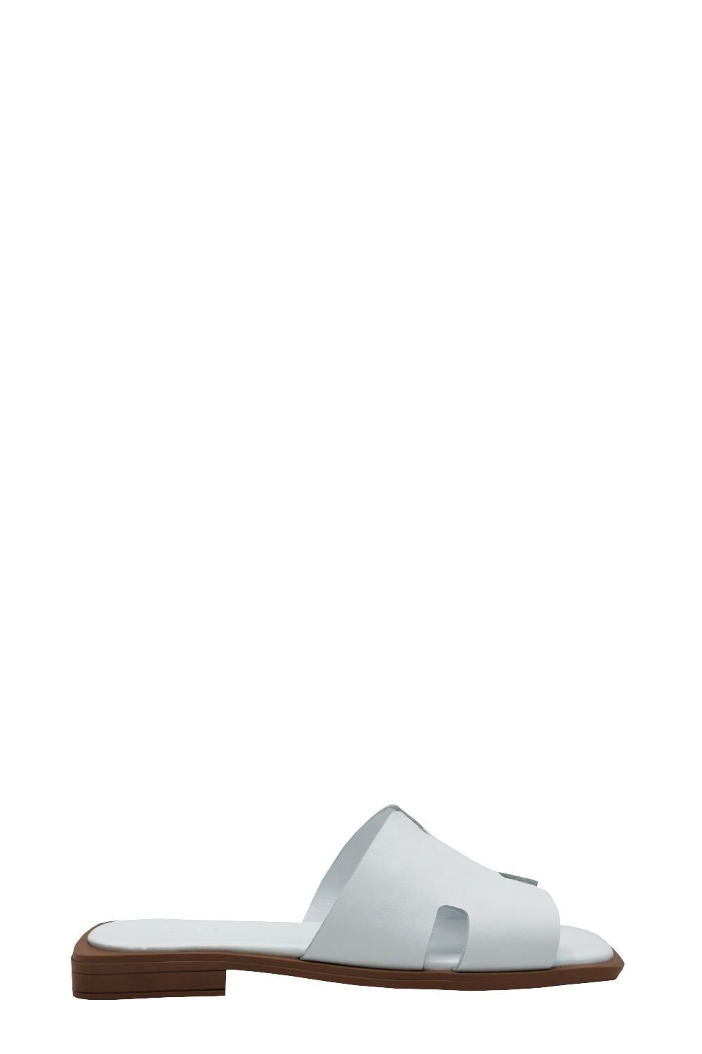 002 2508012 Beyaz Deri