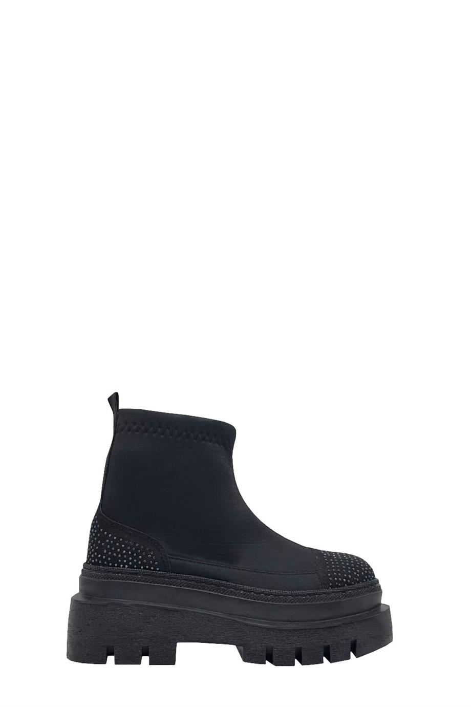 003 230506-1 Siyah Dalgıç Kumaş