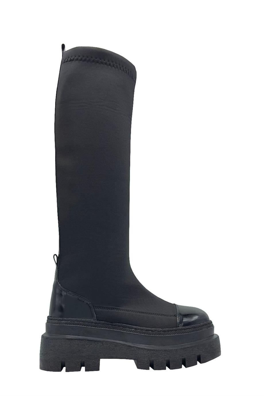 003 230507-1 Siyah Dalgıç Kumaş