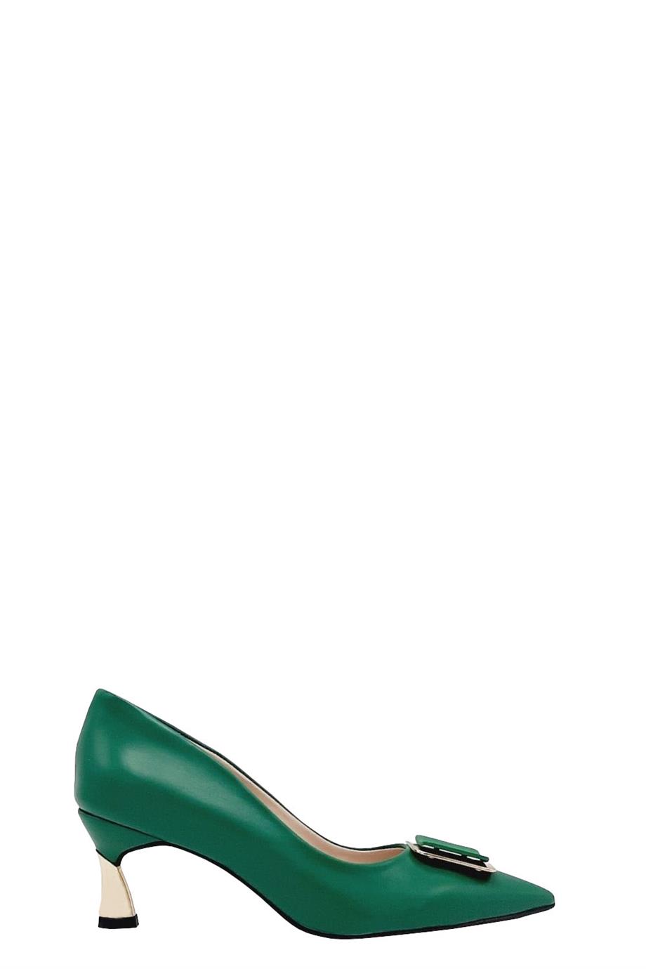 004 2201169 Yeşil Deri