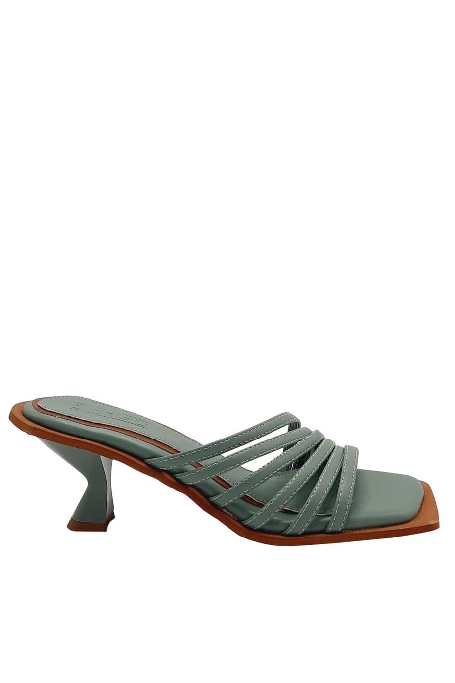 007 215053 Mint Yeşil Deri