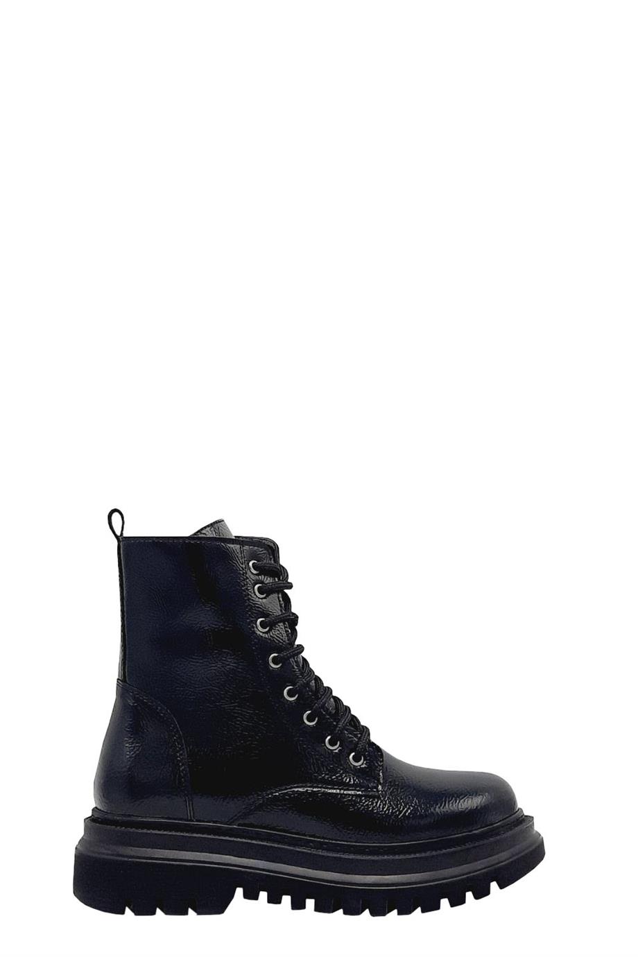 020 229300 Siyah Kırışık Rugan