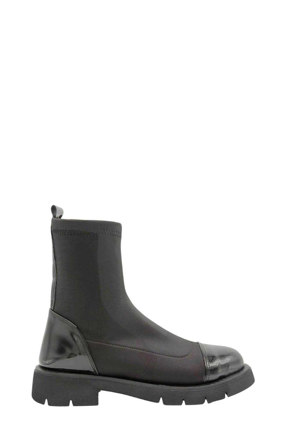 Siyah Dalgıç Kumaş Dalgıç Kumaş Kadın Bot