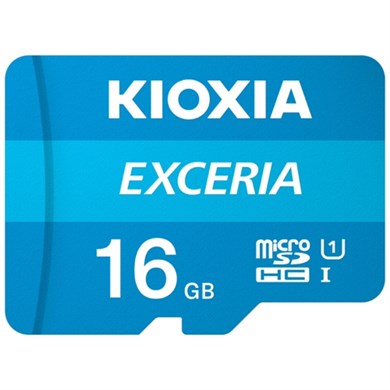 Kioxia 16GB Micro SDHC U1/C10 UHS-1 LMEX1L016GG2