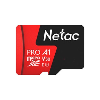 NETAC-Netac 32GB MicroSDHC V10/A1/C10 NT02P500PRO-032G-R