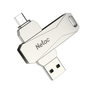Netac U381 64GB USB 3.0 + Micro USB Bellek