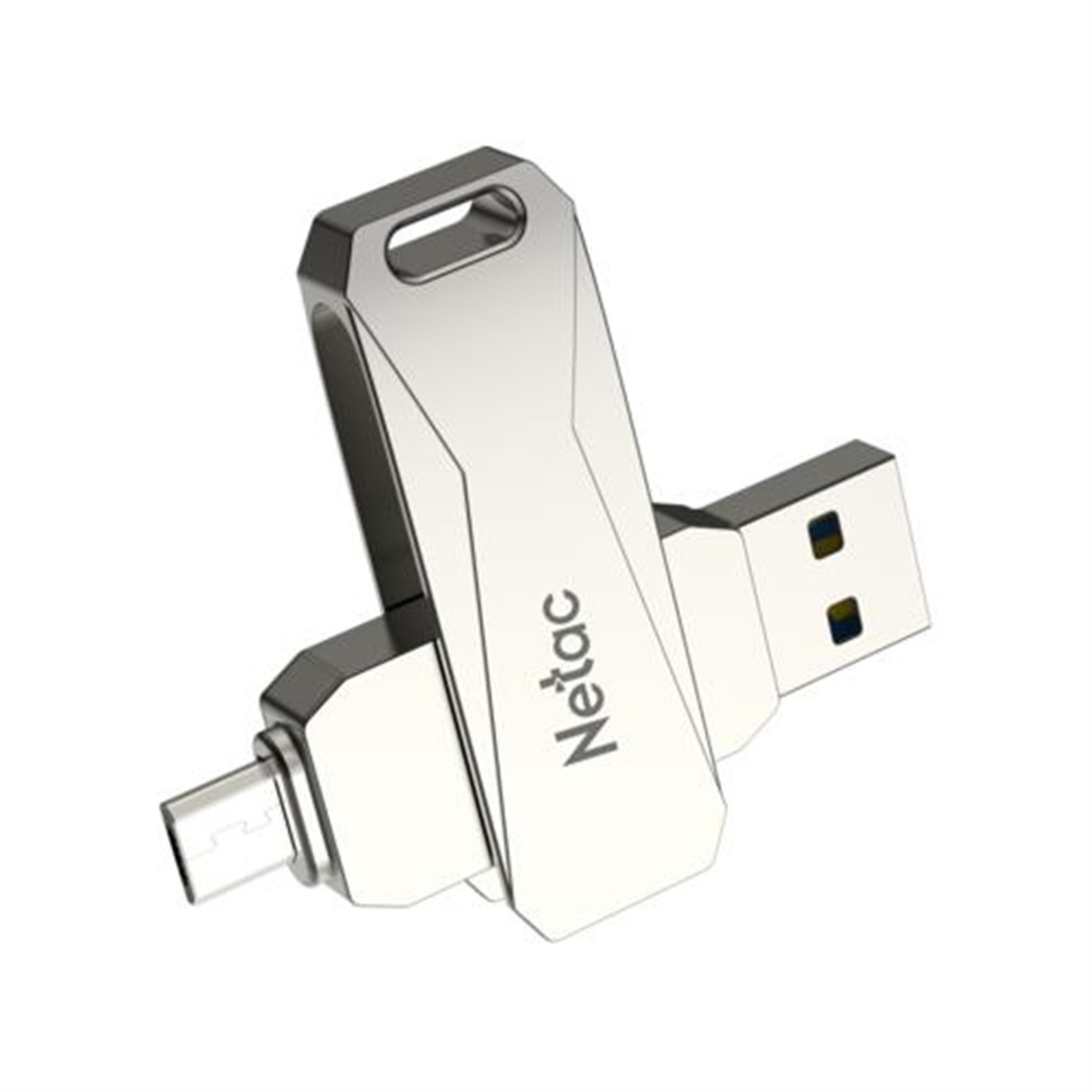Netac U381 128 GB USB 3.0 + Micro USB Bellek