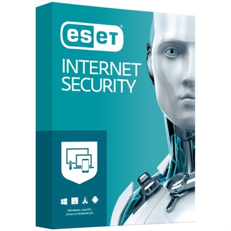 ESET Internet Security KUTU- 3 Kullanıcı 1 Yıl