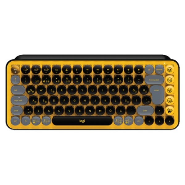 Logitech Pop Keys Klavye Sarı Siyah 920-010818