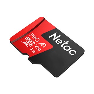 NETAC-Netac 64GB MicroSDXC V30/A1/C10 NT02P500PRO-064G-R