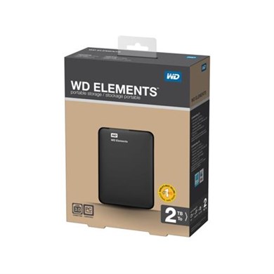 WD 2.5 2TB Elements WDBU6Y0020BBK Siyah