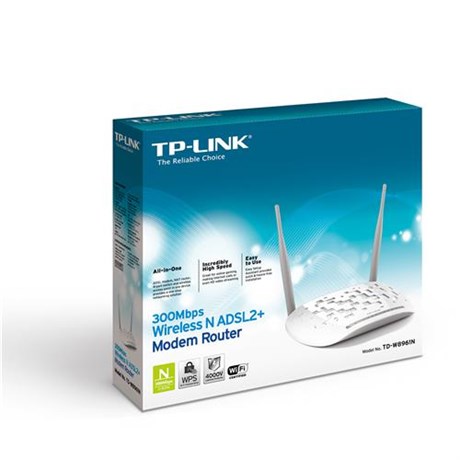 TP-Link TD-W8961N 300Mbps ADSL2 + Kablosuz Modem