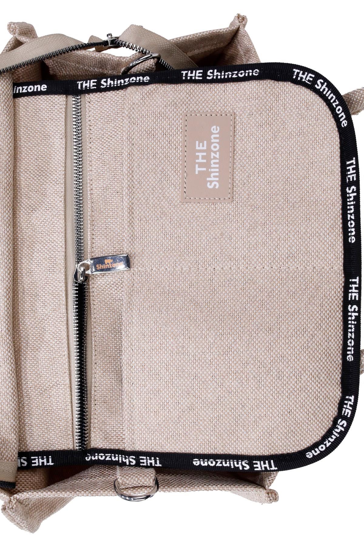Kadın Soft Tote Bag Kanvas Bej Çanta
