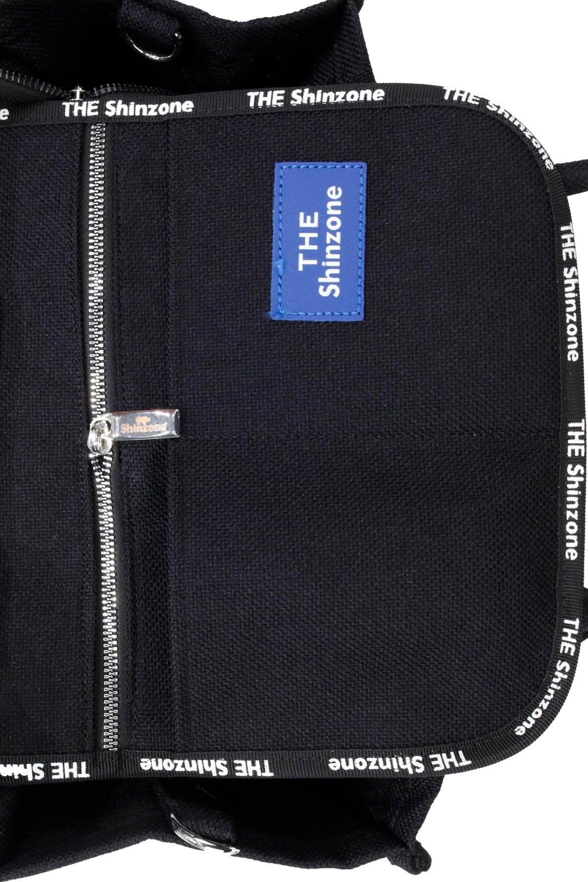 Kadın Soft Tote Bag Kanvas Siyah Saks Çanta