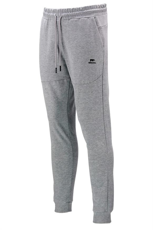 Erkek Yazlık Standart Fit Lastikli Gri Eşofman Altı
