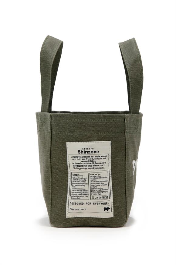 Kadın S+Bag Gündelik Geniş Yeşil Çanta