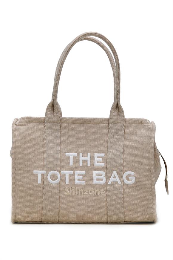 Kadın Soft Tote Bag Kanvas Bej Çanta