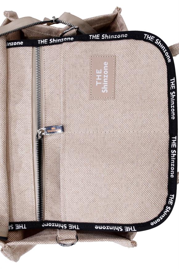Kadın Soft Tote Bag Kanvas Bej Çanta