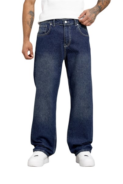Koyu Lacivert MOBB BAGGY JEAN