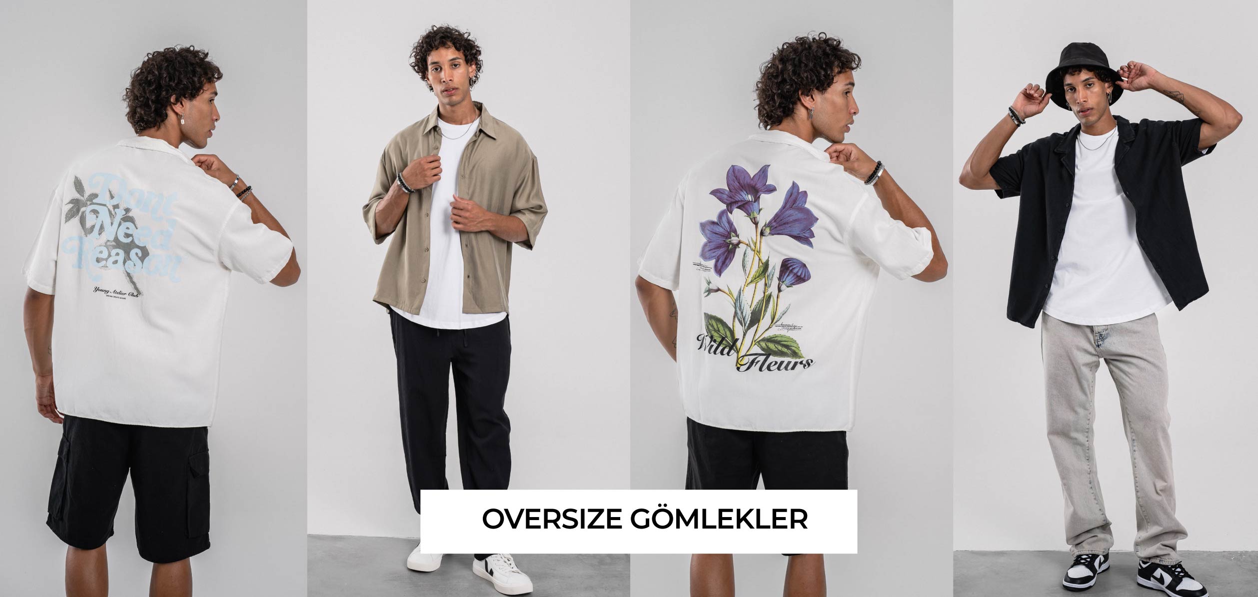 Erkek Oversize Gömlek