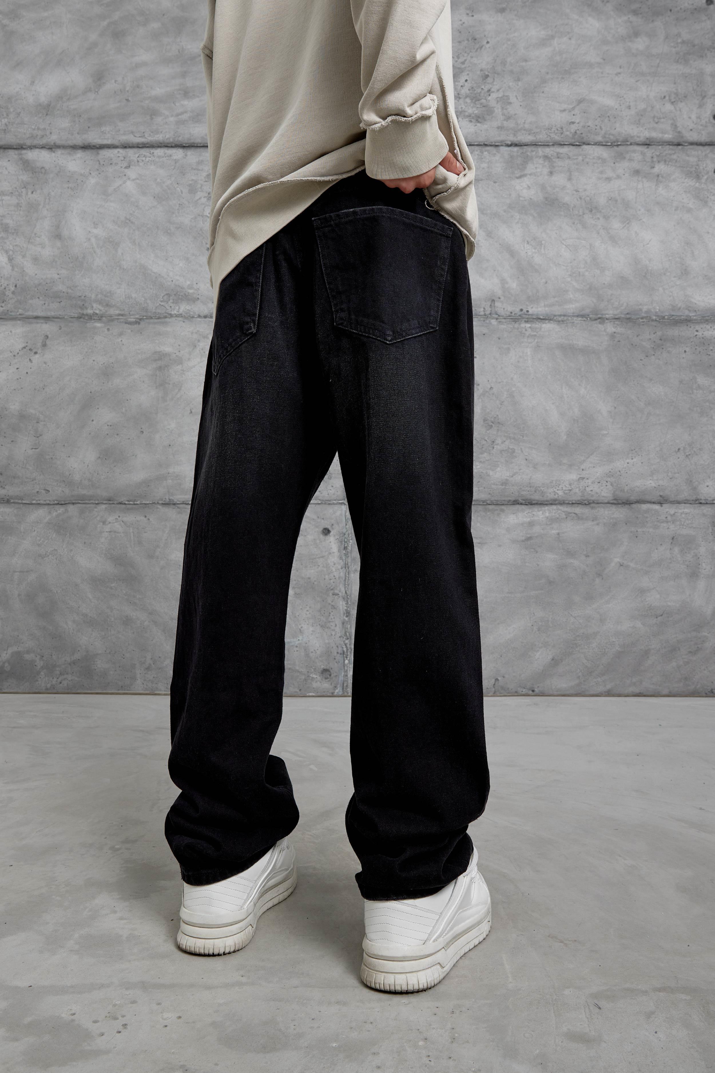 16398 Baggy Füme Taşlamalı Jean · 4