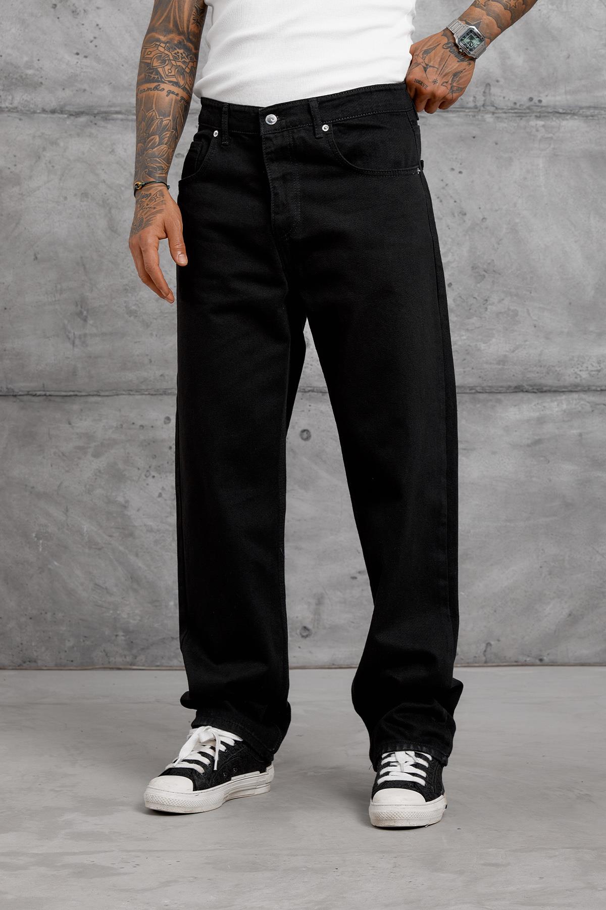 5174 Siyah Baggy Jean