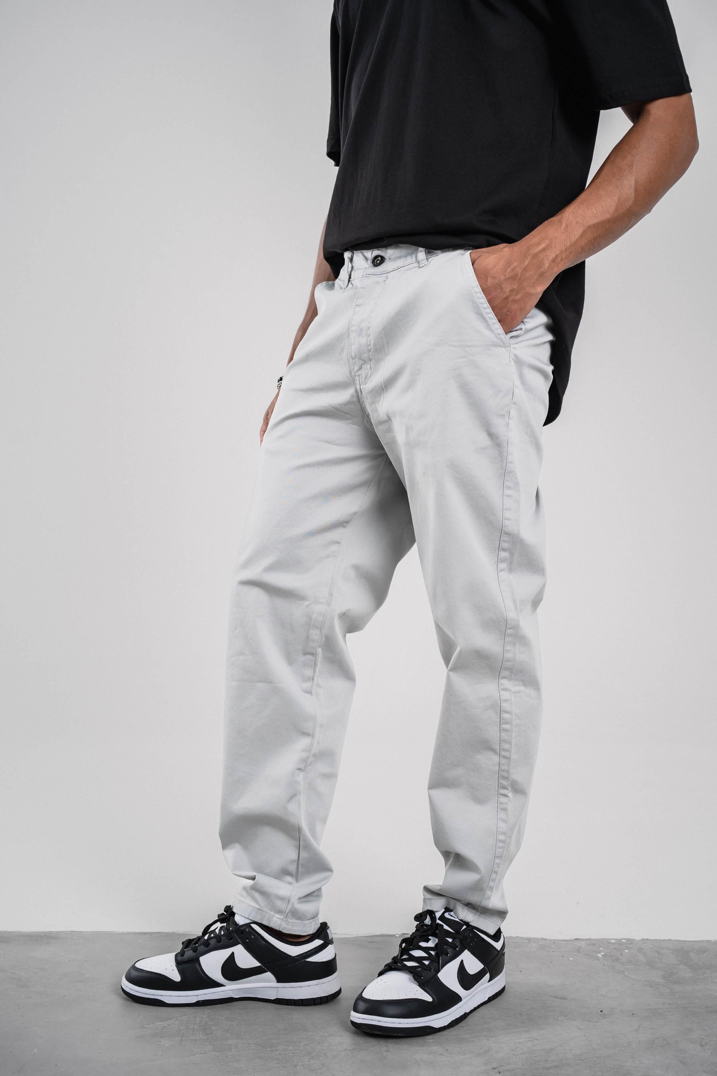 Gri Gabardin Pantolon · 4