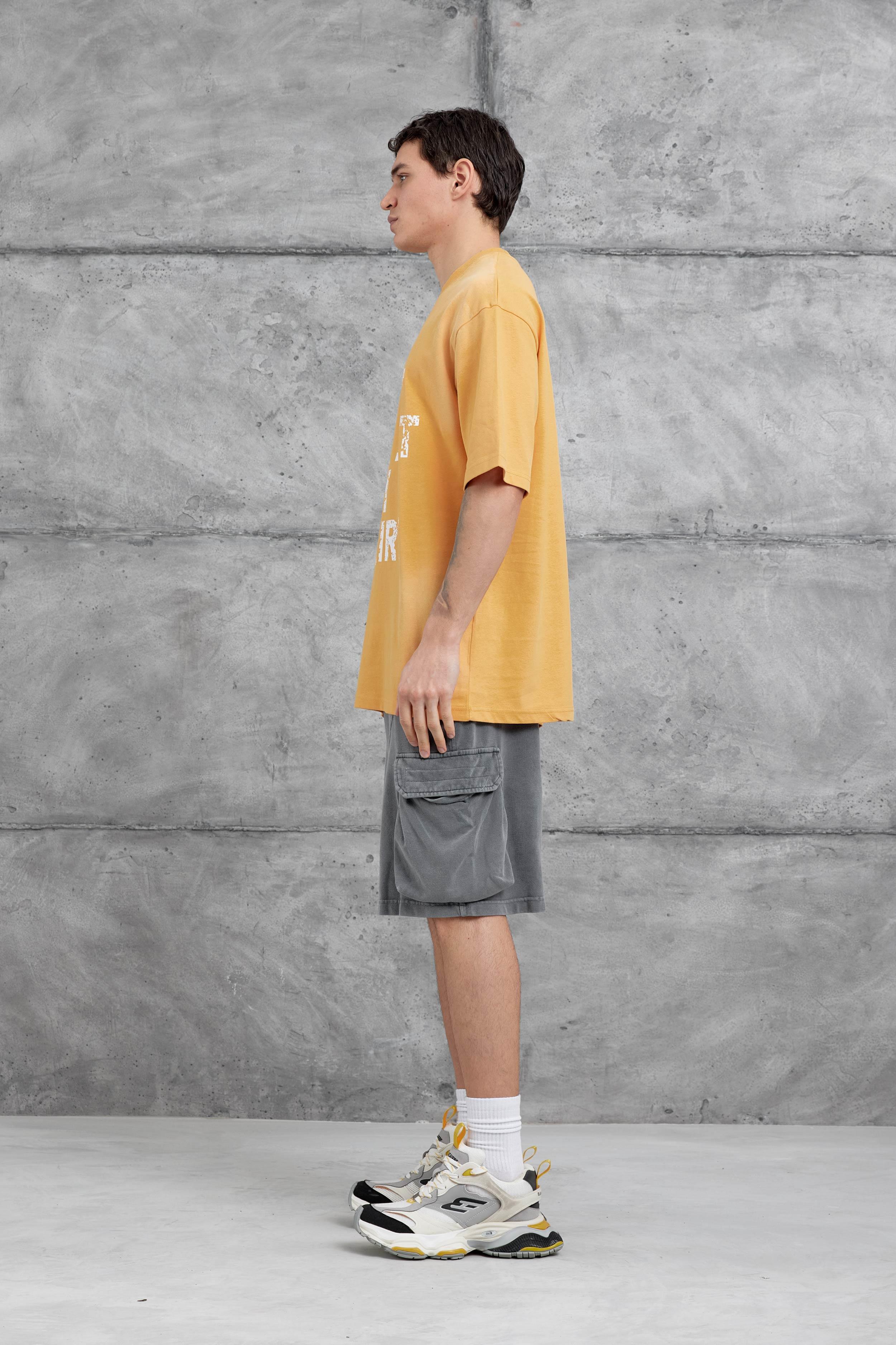 Hardal Dont Look At My Tshirt Yazılı Oversize Tshirt · 5