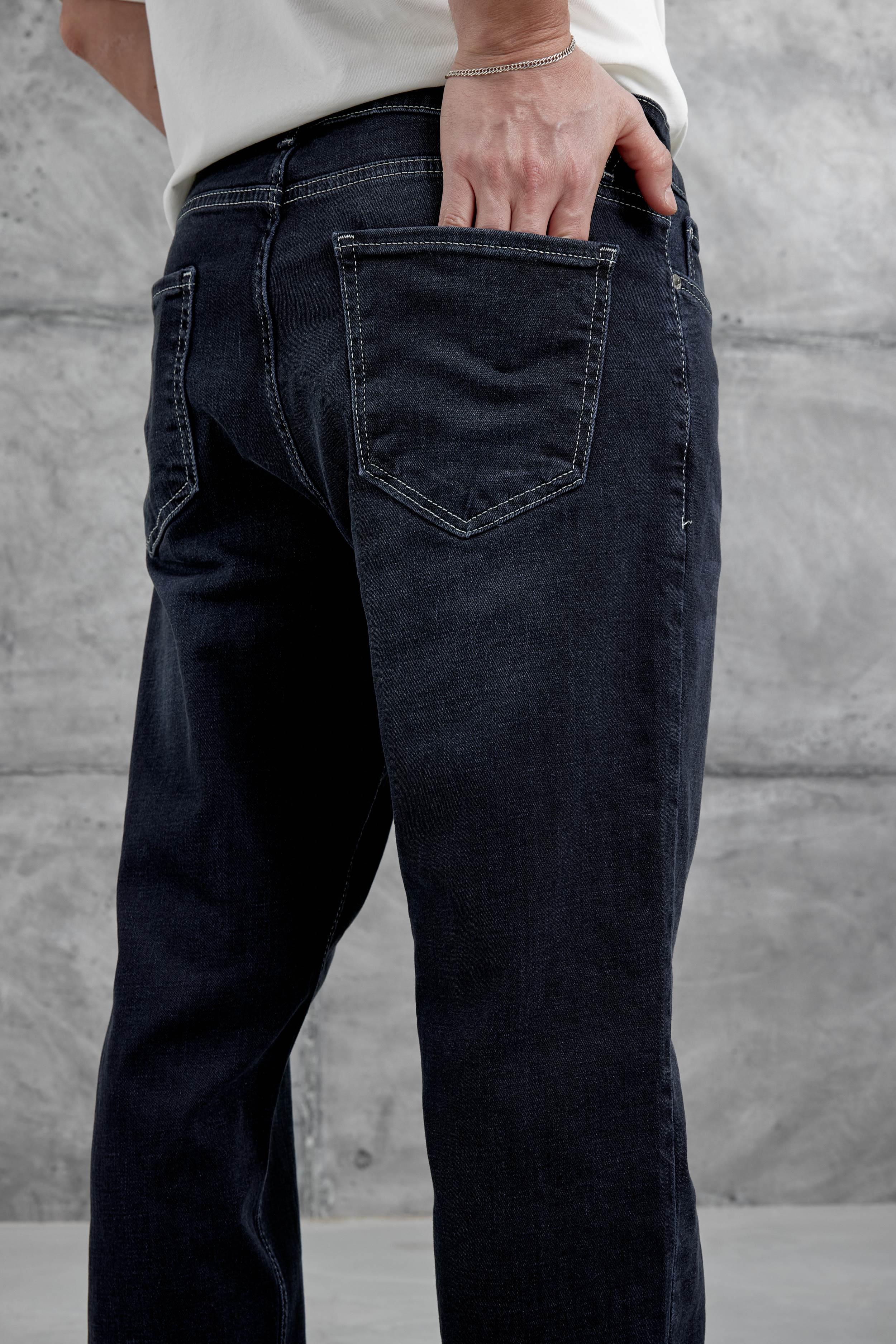 Koyu Lacivert Kp 730 Taşlamalı Bf Jean · 5